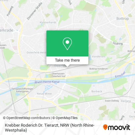 Карта Krebber Roderich Dr. Tierarzt