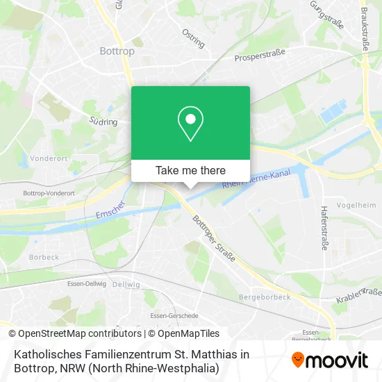 Карта Katholisches Familienzentrum St. Matthias in Bottrop