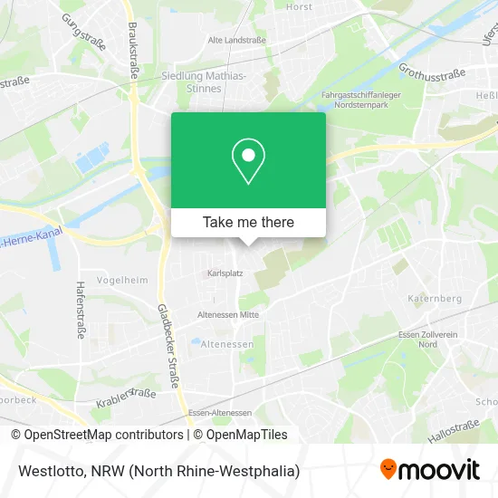 Westlotto map