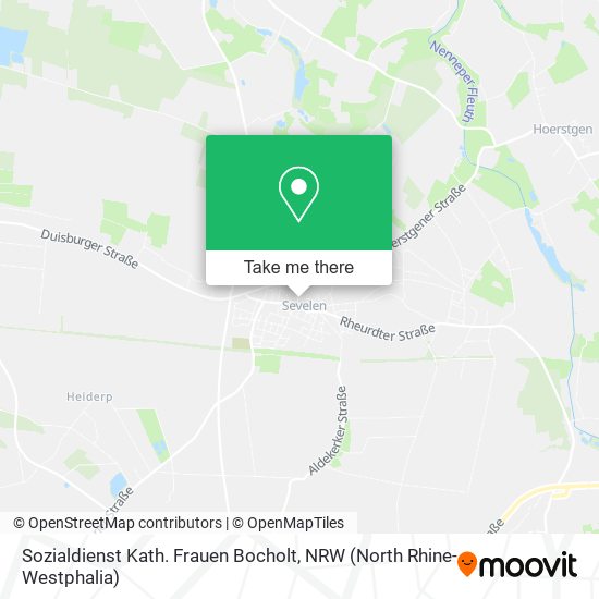Sozialdienst Kath. Frauen Bocholt map