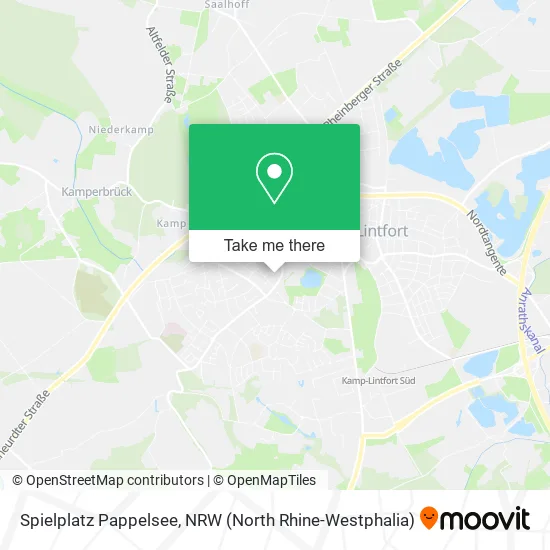 Карта Spielplatz Pappelsee