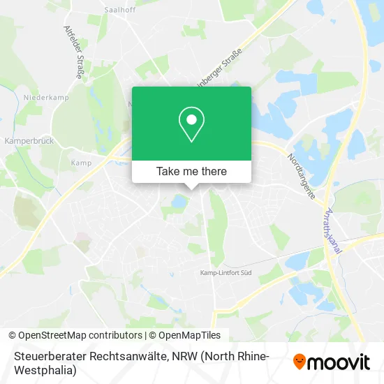 Карта Steuerberater Rechtsanwälte