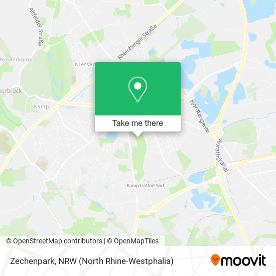 Карта Zechenpark