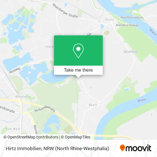 Карта Hirtz Immobilien