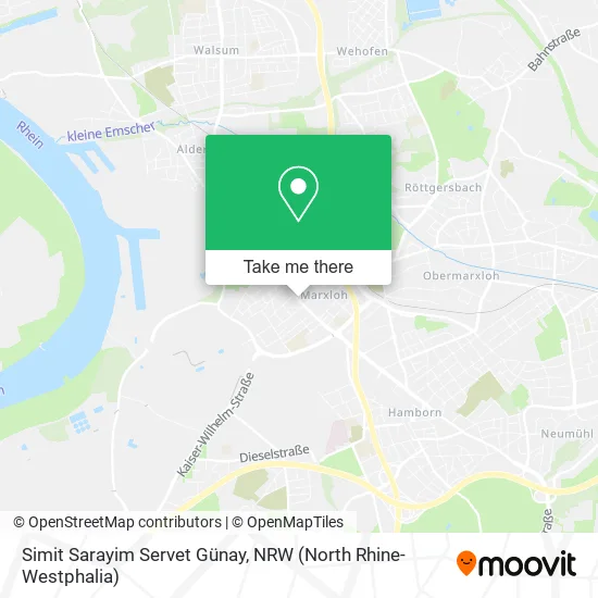 Карта Simit Sarayim Servet Günay