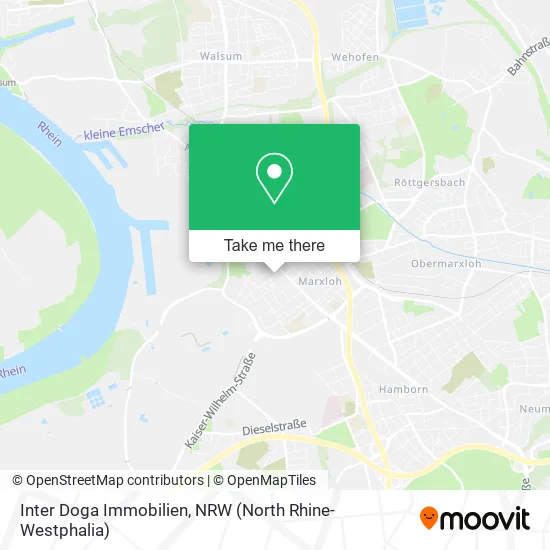 Карта Inter Doga Immobilien