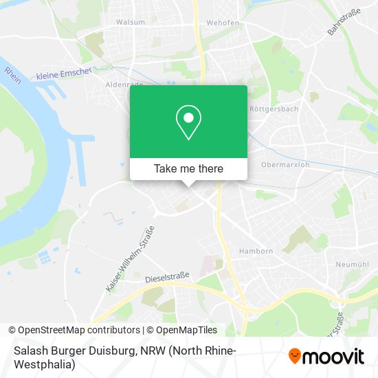 Salash Burger Duisburg map