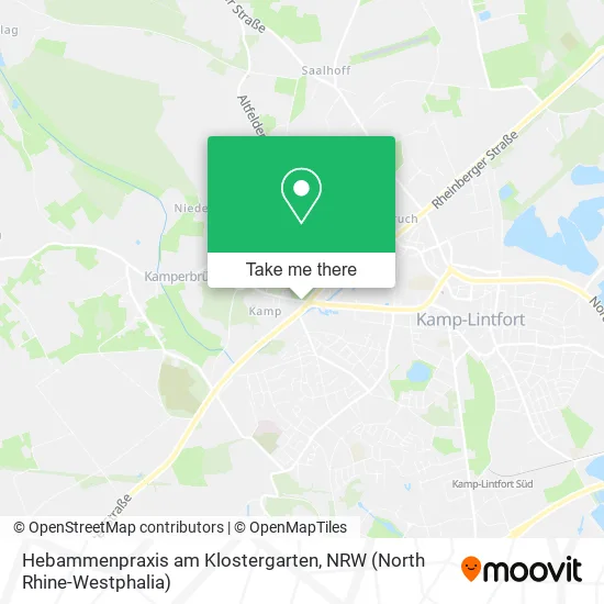 Карта Hebammenpraxis am Klostergarten