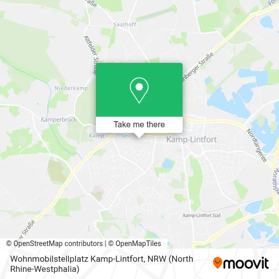 Wohnmobilstellplatz Kamp-Lintfort map