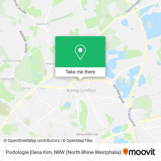 Podologie Elena Kim map