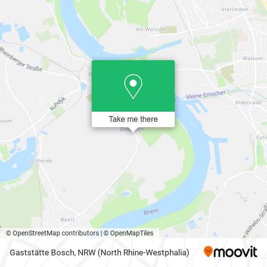 Gaststätte Bosch map