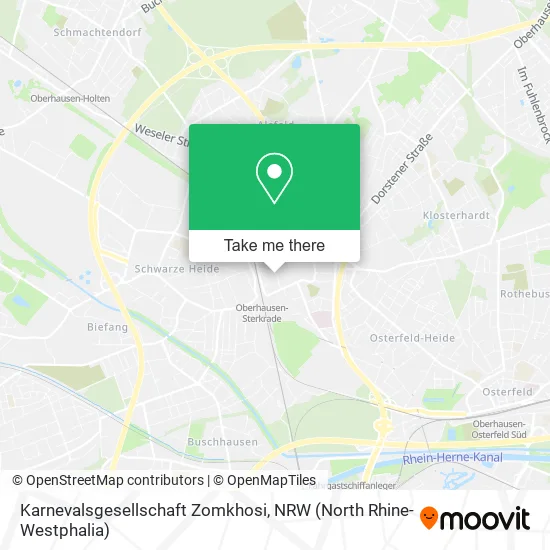 Карта Karnevalsgesellschaft Zomkhosi