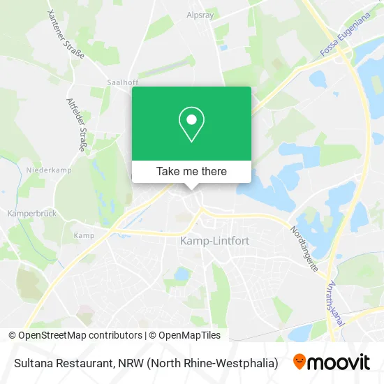 Sultana Restaurant map