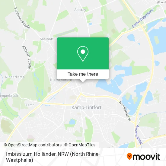 Карта Imbiss zum Holländer