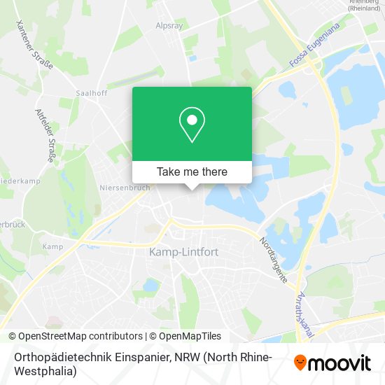 Orthopädietechnik Einspanier map