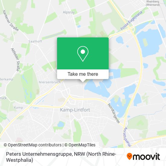 Peters Unternehmensgruppe map