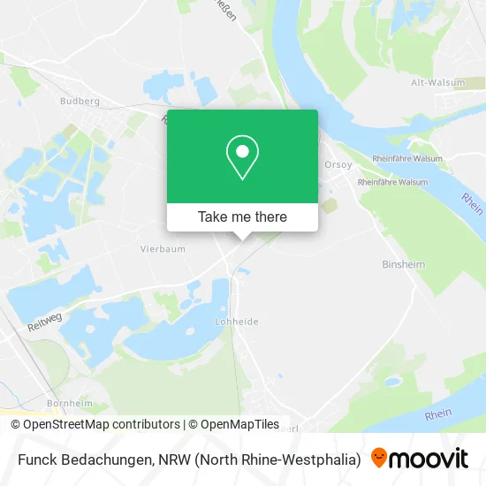 Карта Funck Bedachungen