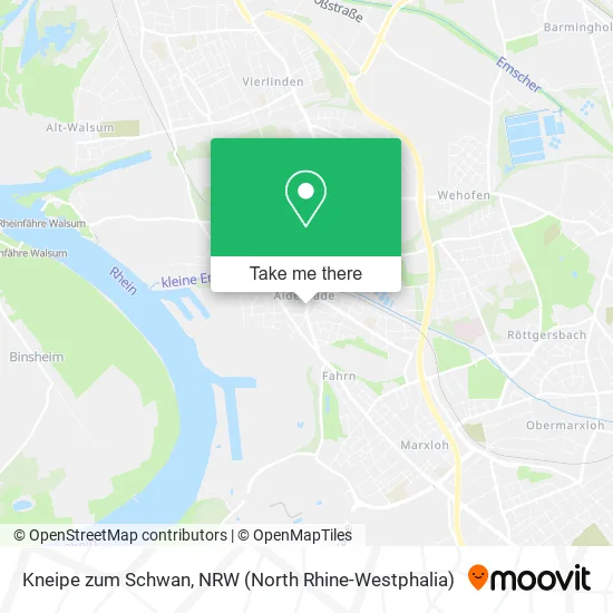 Карта Kneipe zum Schwan