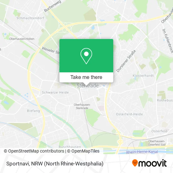 Sportnavi map