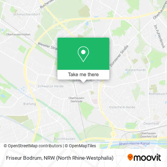 Карта Friseur Bodrum