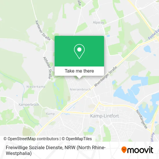 Карта Freiwillige Soziale Dienste