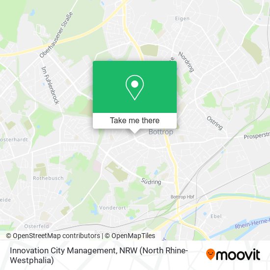 Innovation City Management map