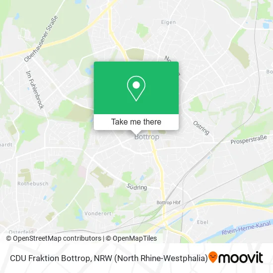 Карта CDU Fraktion Bottrop