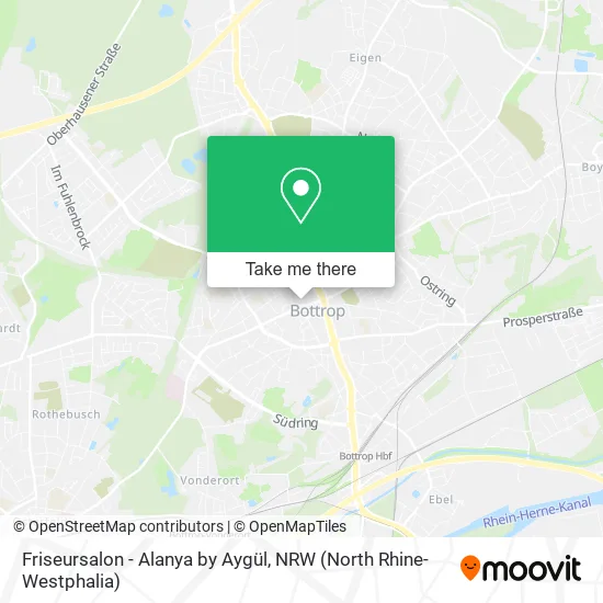 Карта Friseursalon - Alanya by Aygül