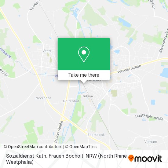 Sozialdienst Kath. Frauen Bocholt map