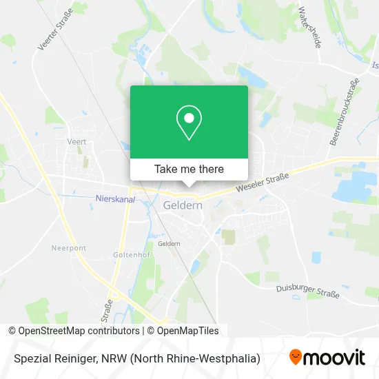 Spezial Reiniger map