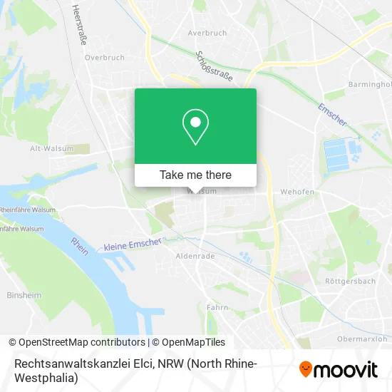 Карта Rechtsanwaltskanzlei Elci