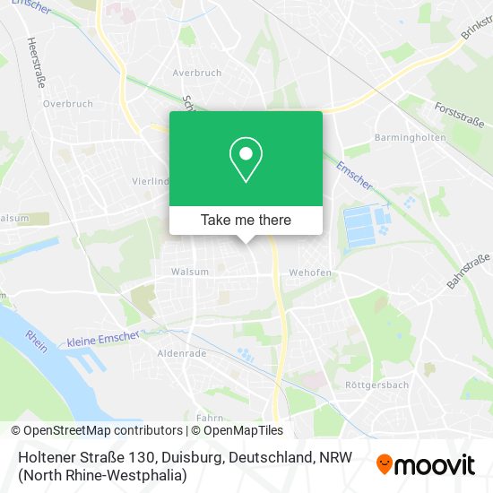 Holtener Straße 130, Duisburg, Deutschland map