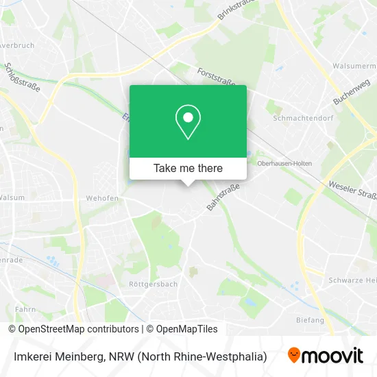 Карта Imkerei Meinberg