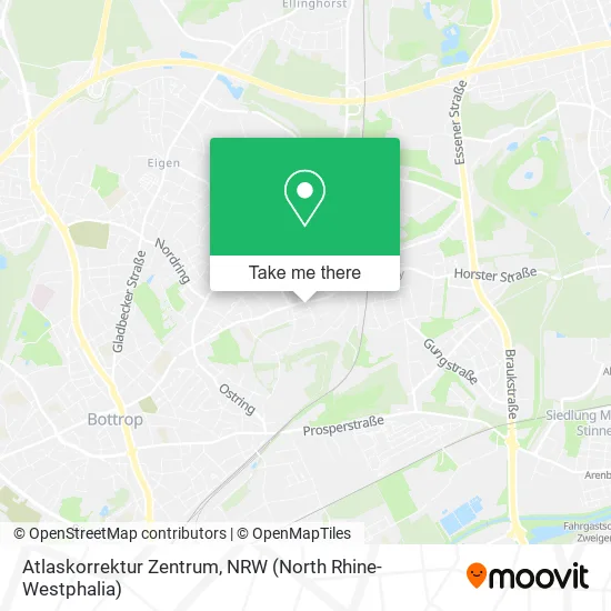 Карта Atlaskorrektur Zentrum