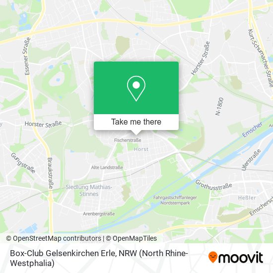 Box-Club Gelsenkirchen Erle map