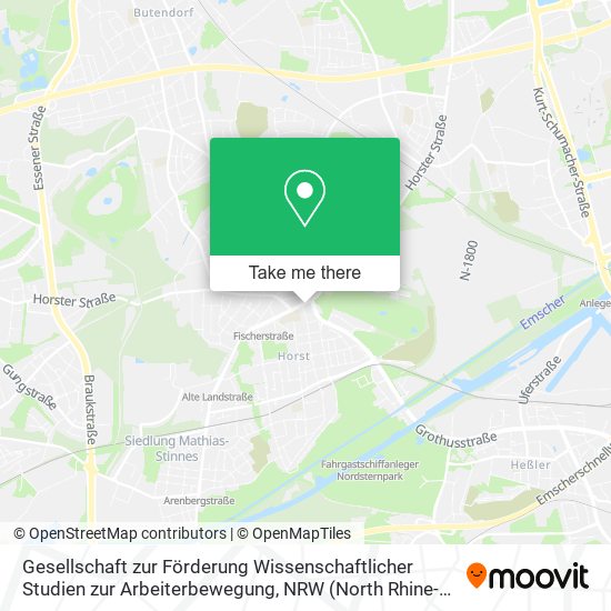 Gesellschaft zur Förderung Wissenschaftlicher Studien zur Arbeiterbewegung map