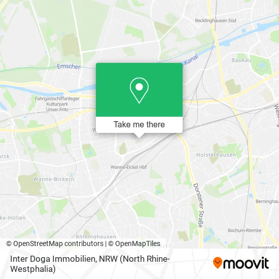 Inter Doga Immobilien map