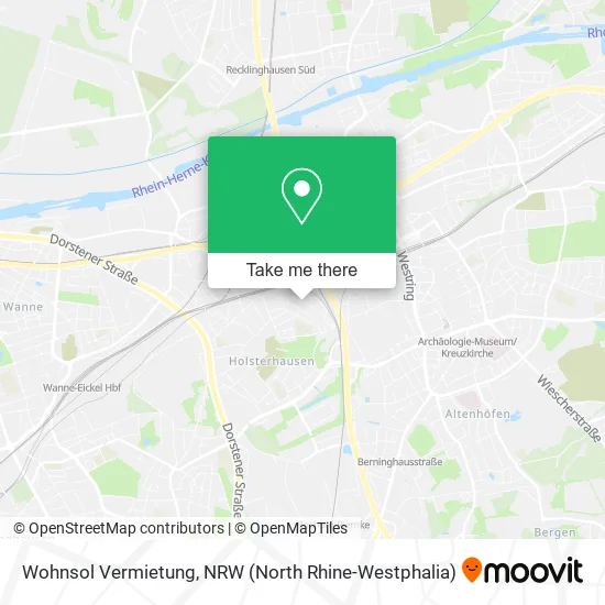 Карта Wohnsol Vermietung