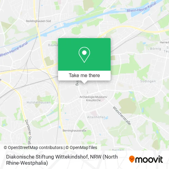 Карта Diakonische Stiftung Wittekindshof
