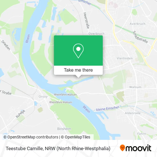 Teestube Camille map