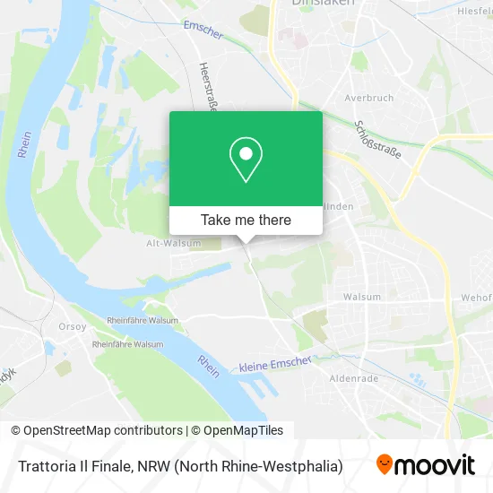 Карта Trattoria Il Finale