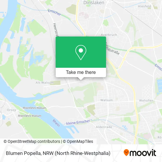 Карта Blumen Popella