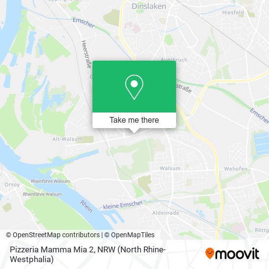 Pizzeria Mamma Mia 2 map