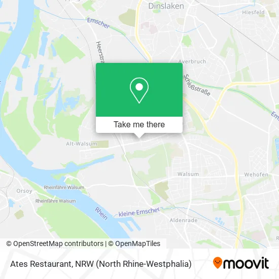 Карта Ates Restaurant