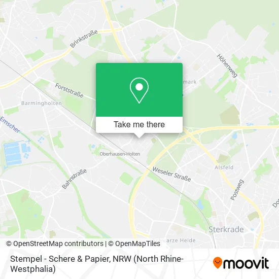 Stempel - Schere & Papier map