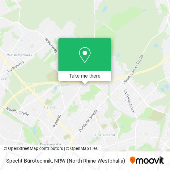 Specht Bürotechnik map