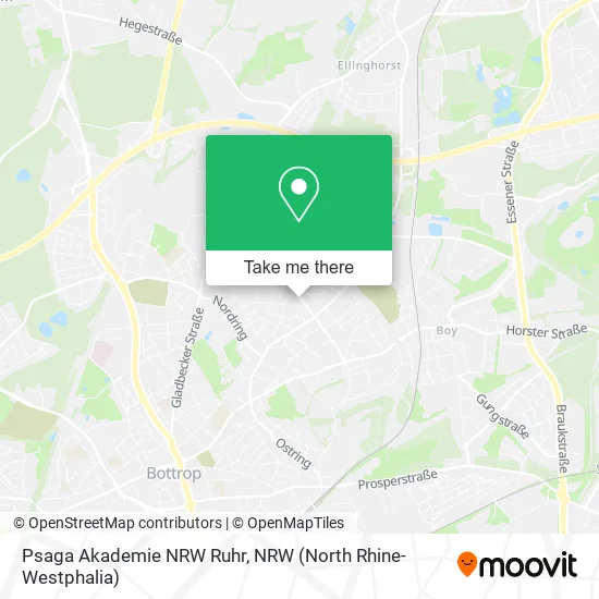 Карта Psaga Akademie NRW Ruhr