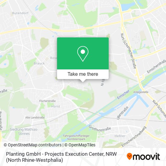 Planting GmbH - Projects Execution Center map