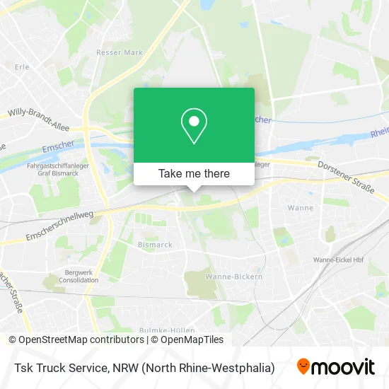 Карта Tsk Truck Service