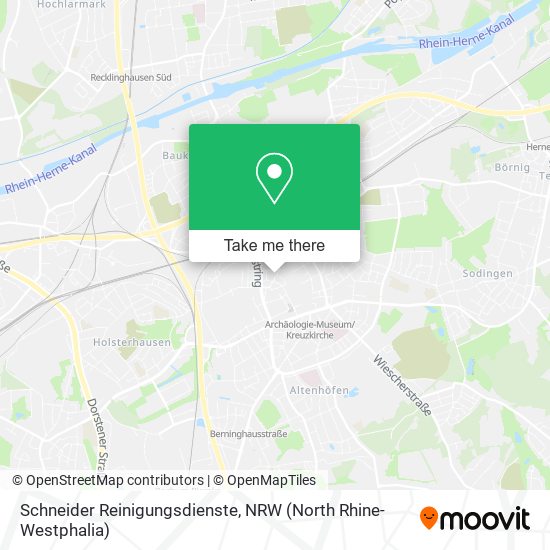 Schneider Reinigungsdienste map